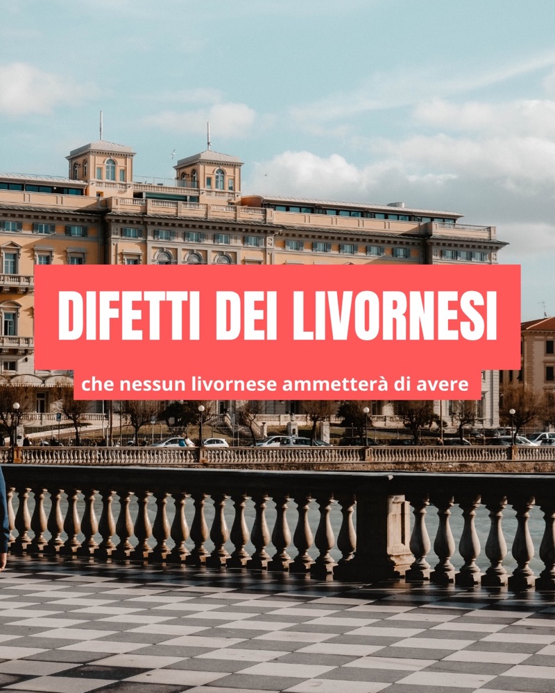 Difetti dei livornesi, sulla Terrazza Mascagni